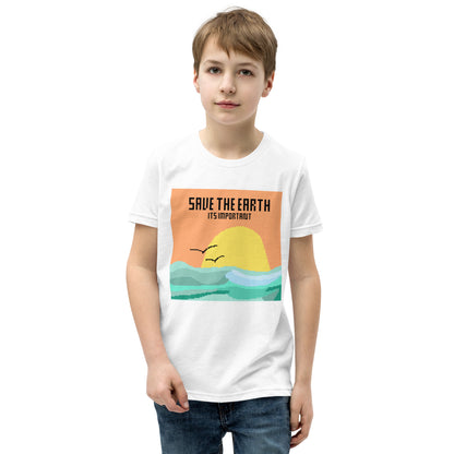 Pixel Drops Youth Short Sleeve T-Shirt